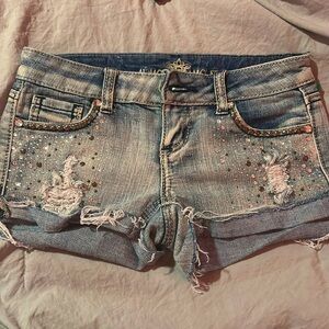 small jean shorts